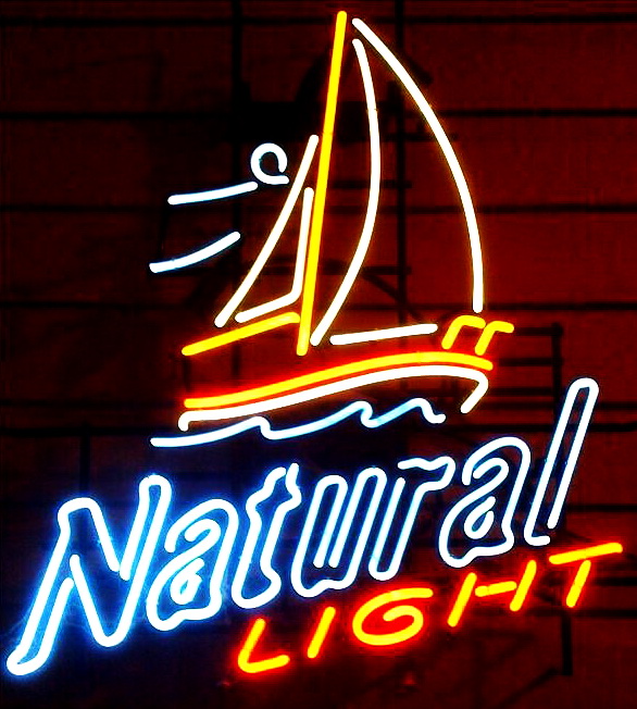 Natural Light Sailing Neon Sign